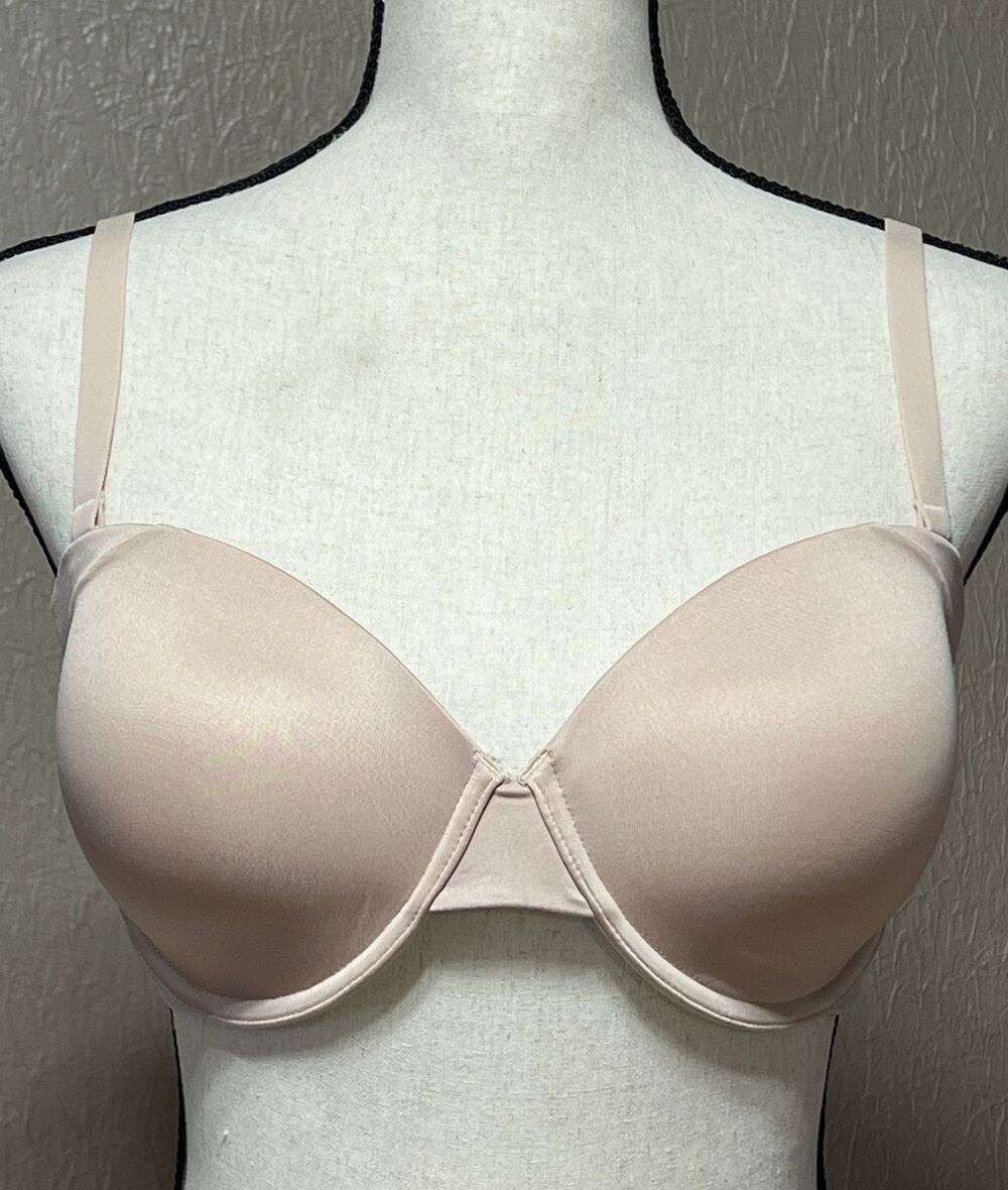 Maidenform Convertible Adjustable Straps Strapless Multiway Bra Beige Size 36D